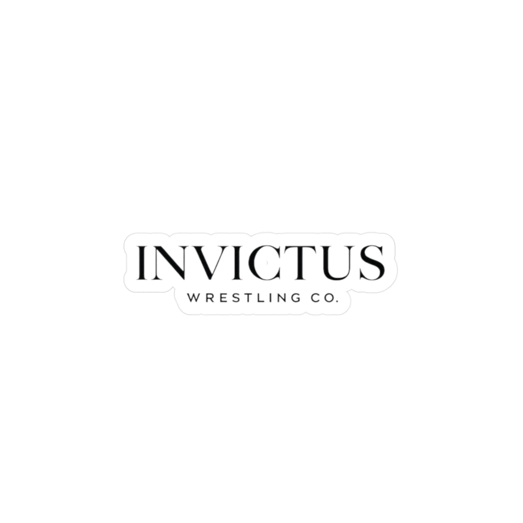Invictus Wrestling Co. Vinyl Decal